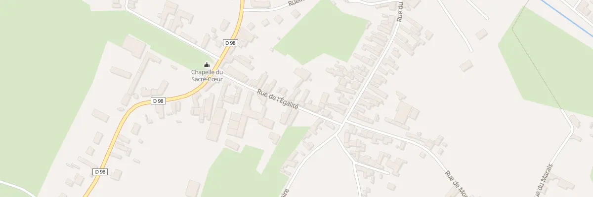 Plan du 6 Rue de l’Egalité à Neuvilly