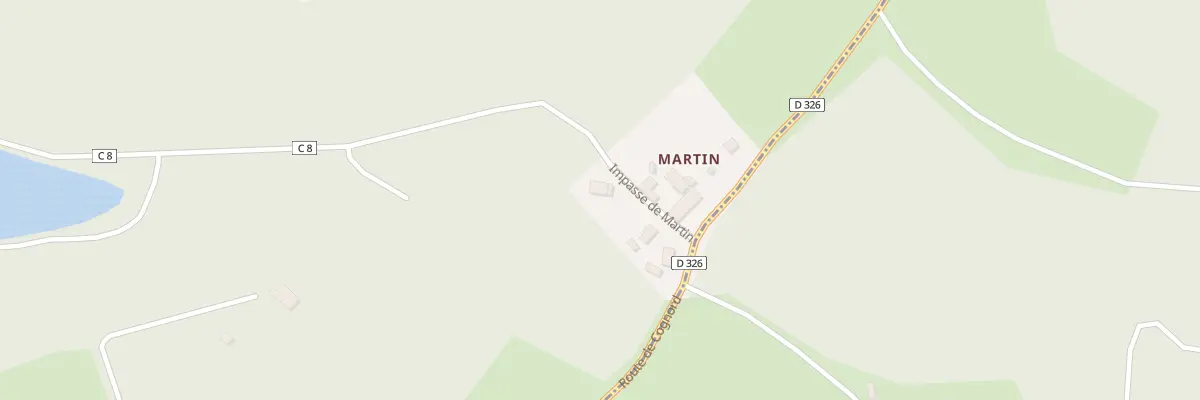 Plan du 5303 Martin à Dorat