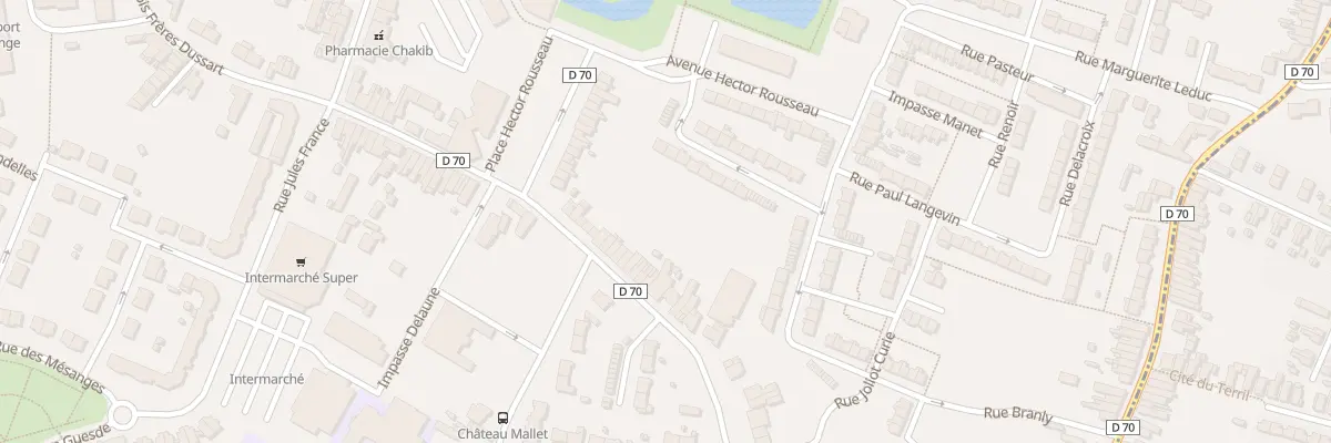 Plan du 46 Rue Jean Jaurès à Beuvrages