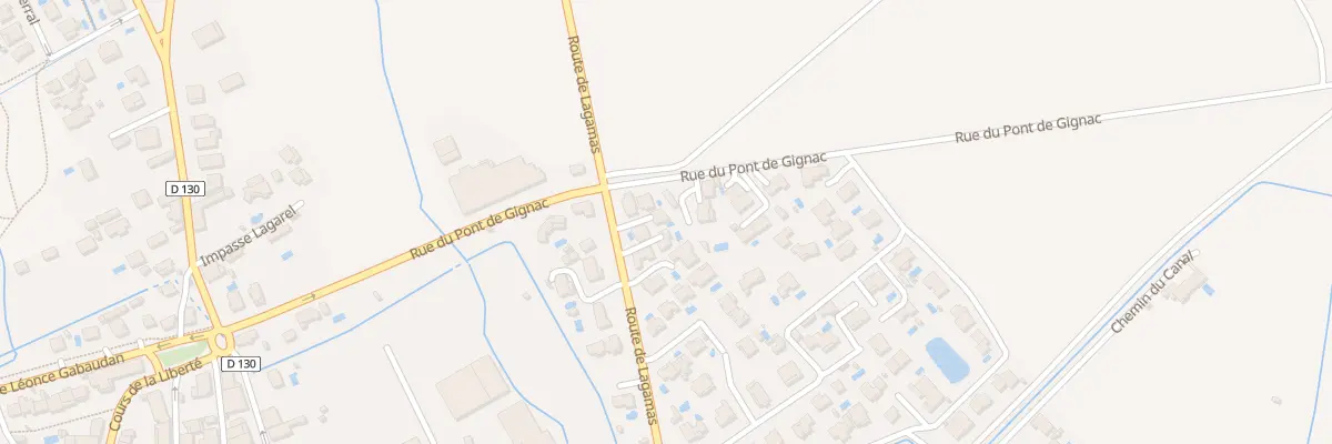 Plan du 12 Rte de Lagamas à Saint-André-de-Sangonis