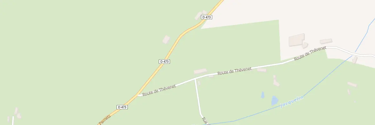 Plan du 5202 Les Pernets à Magnet