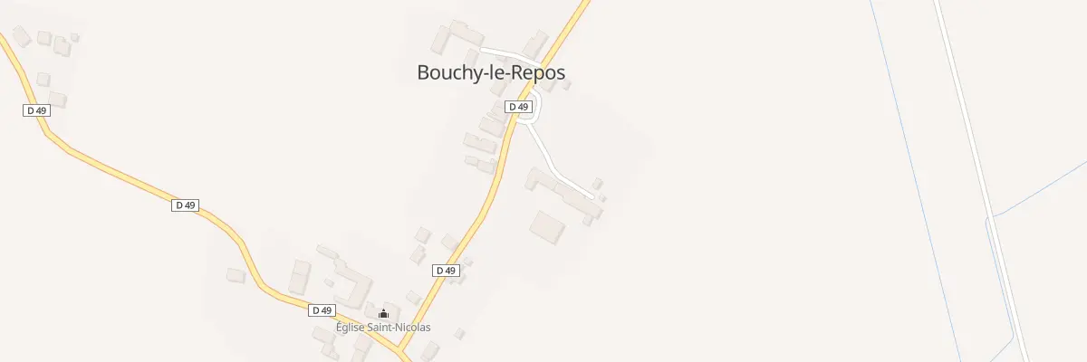 Plan du 2 Imp du Chateau à Bouchy-Saint-Genest