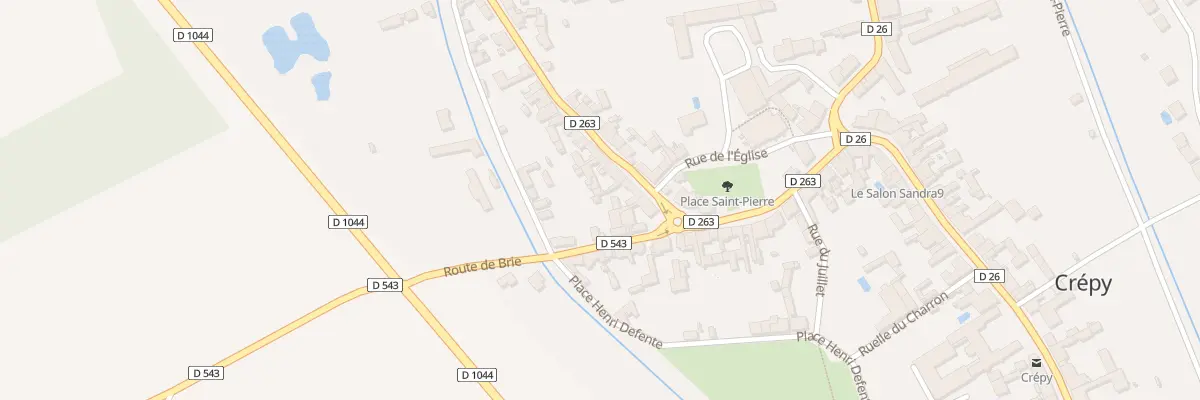 Plan du 35 Rue Paul Dangenne à Crépy