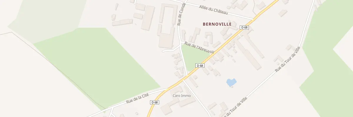 Plan du 5 Rue de Condé à Aisonville-et-Bernoville