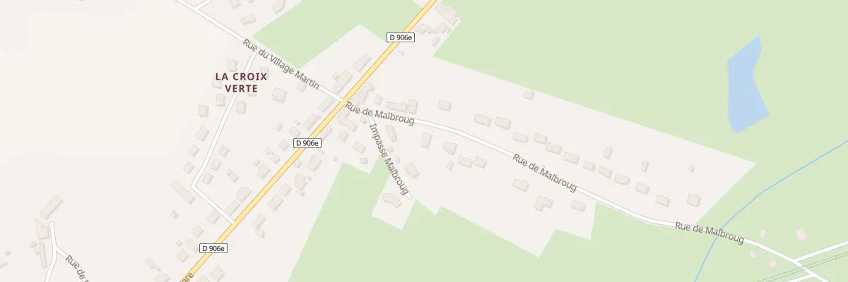 Plan du 6 Rue de Malbroug à Magnet