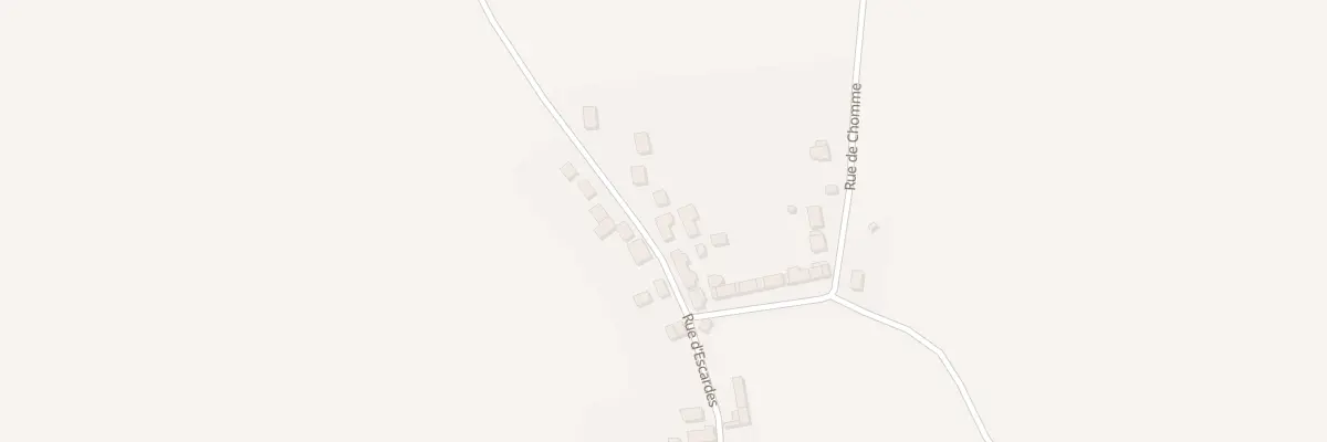 Plan du 24 Rue d’Escardes à Bouchy-Saint-Genest