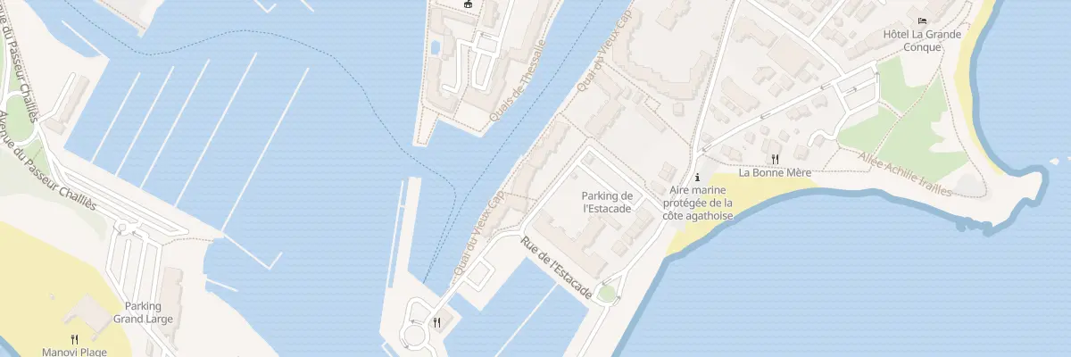 Plan du 9 Rue de la Roubine à Agde