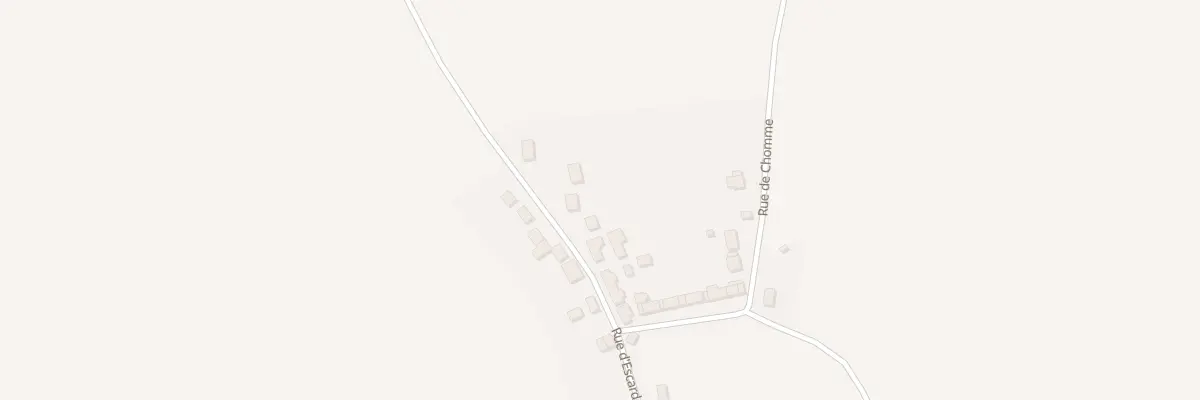 Plan du 28 Rue d’Escardes à Bouchy-Saint-Genest