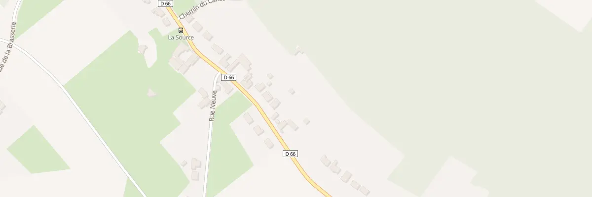 Plan du 600 Rue des Ecoles à Bruille-Saint-Amand