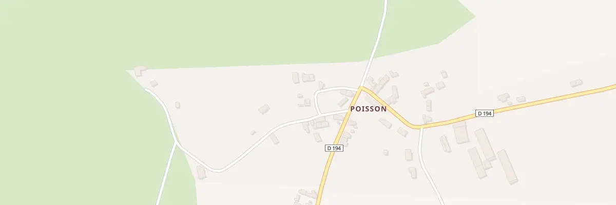 Plan du 41 Poisson à Thianges