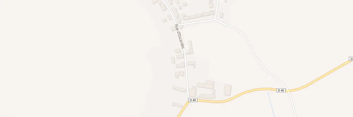 Plan du 7 Rue d’Escardes à Bouchy-Saint-Genest