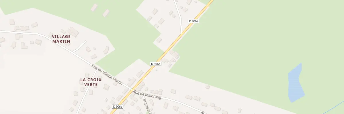 Plan du 14 Rte de Saint Gérand le Puy à Magnet