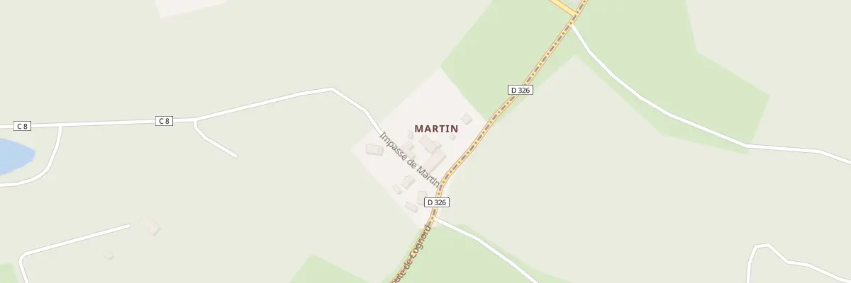 Plan du 5053 Martin à Dorat