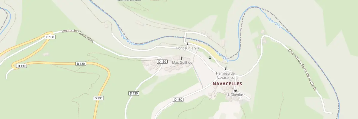 Plan du 5285 Navacelles à Saint-Maurice-Navacelles