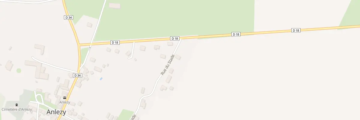 Plan du 2 Rue du Stade à Anlezy