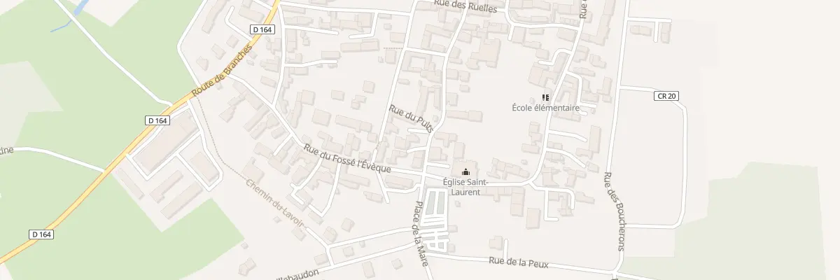 Plan du 22 Rue du Milieu à Chichery