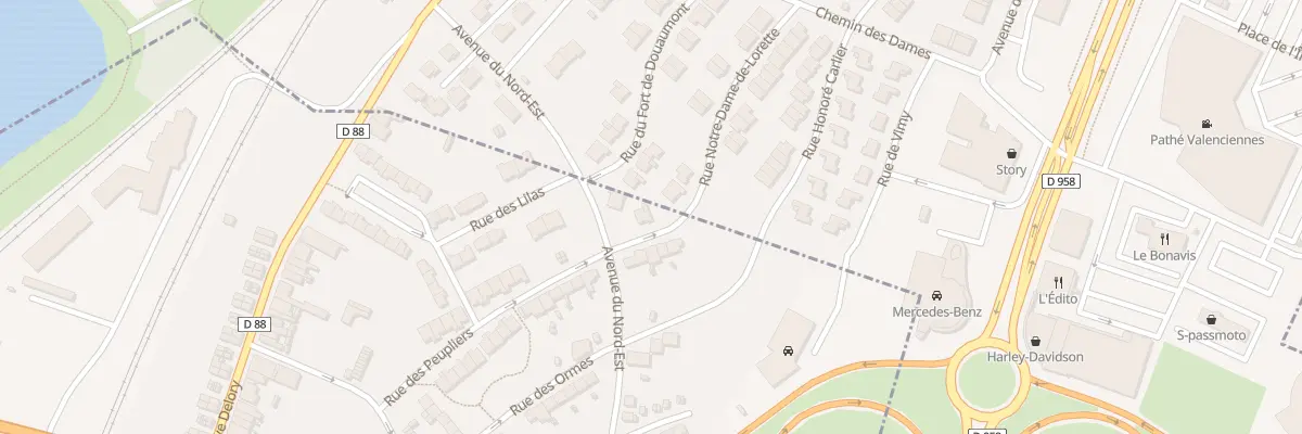Plan du 37 Rue des Peupliers à Trith-Saint-Léger