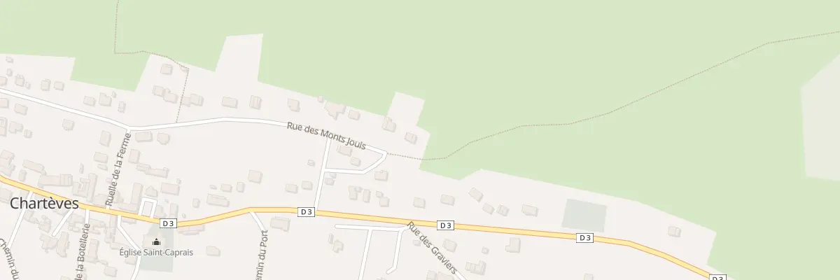Plan du 23 Rue des Monts Jouis à Chartèves