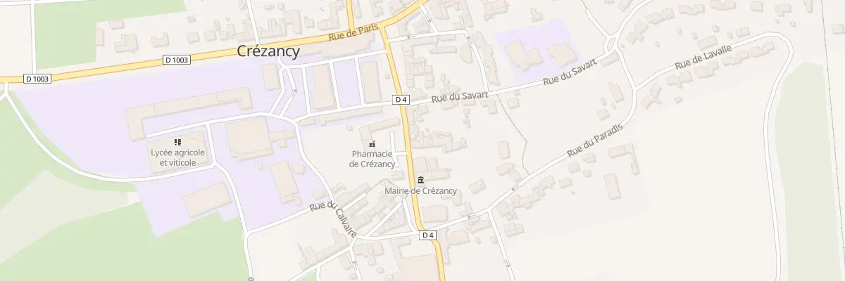 Plan du 35 Rue de l’Eglise à Crézancy