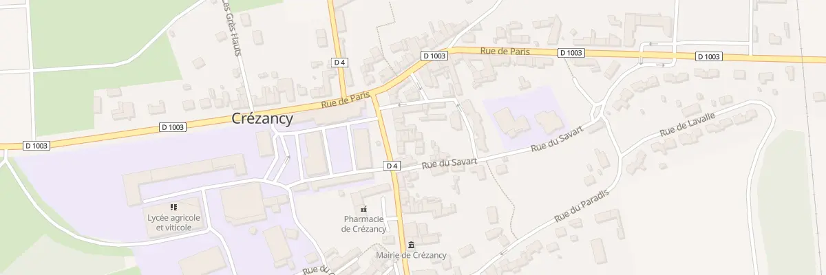 Plan du 19 Rue de l’Eglise à Crézancy