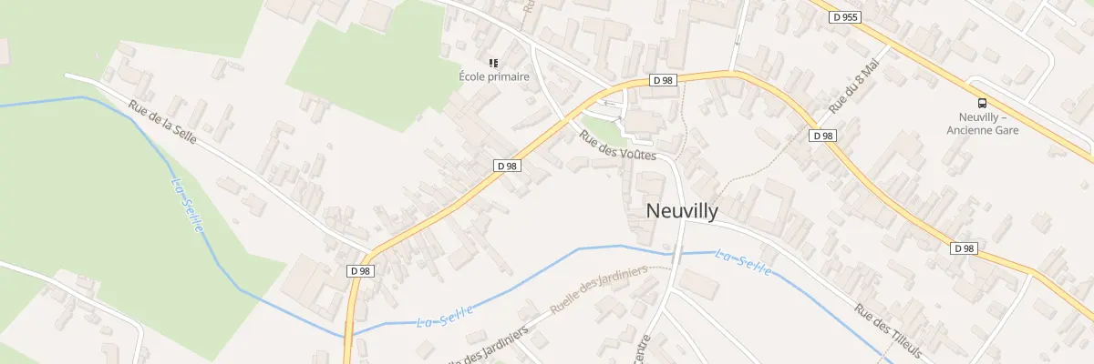 Plan du 9 Rue de la République à Neuvilly