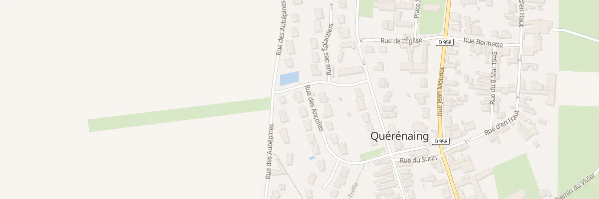 Plan du 9 Rue des Ancolies à Quérénaing