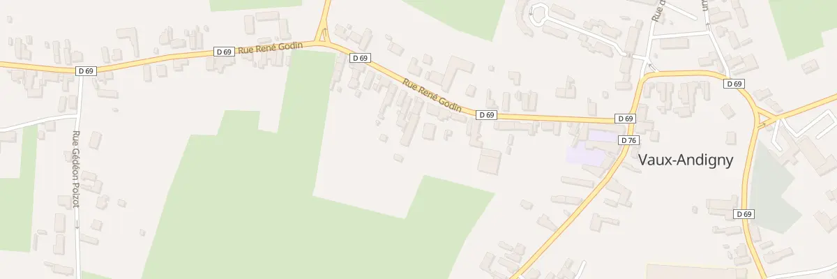 Plan du 16 Rue René Godin à Vaux-Andigny