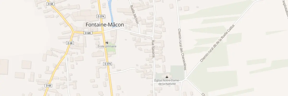 Plan du 42 Rue Navarre à Fontaine-Mâcon