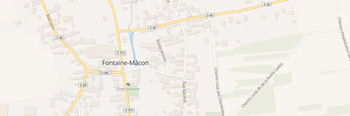 Plan du 52 Rue Navarre à Fontaine-Mâcon