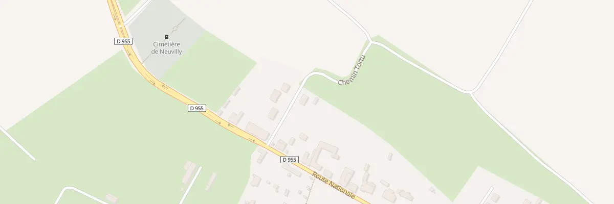 Plan du 1 Che Tortu à Neuvilly