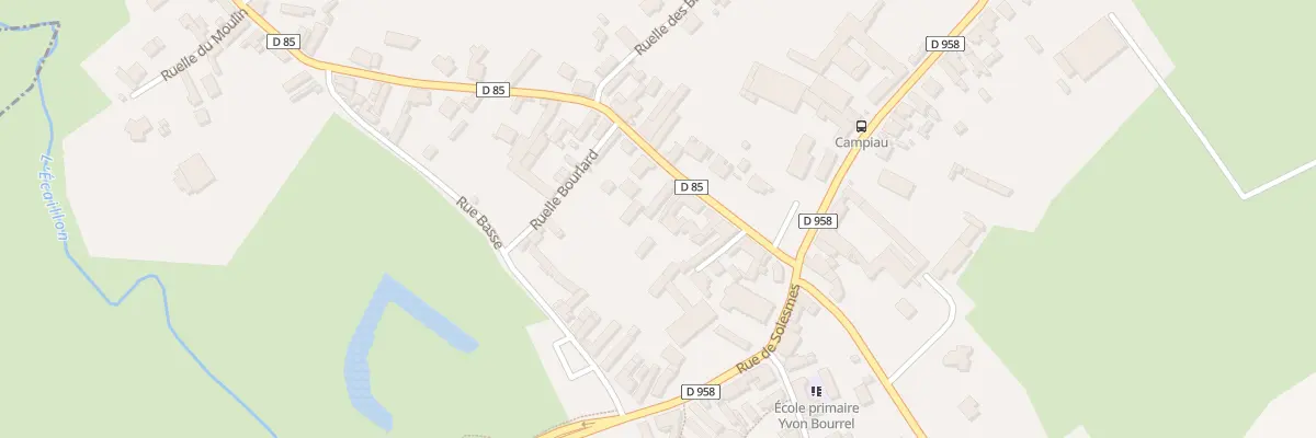 Plan du 97 Rue de Sommaing à Vendegies-sur-Écaillon