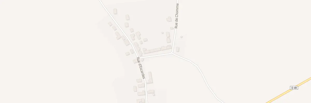 Plan du 7 Rue de Chomme à Bouchy-Saint-Genest
