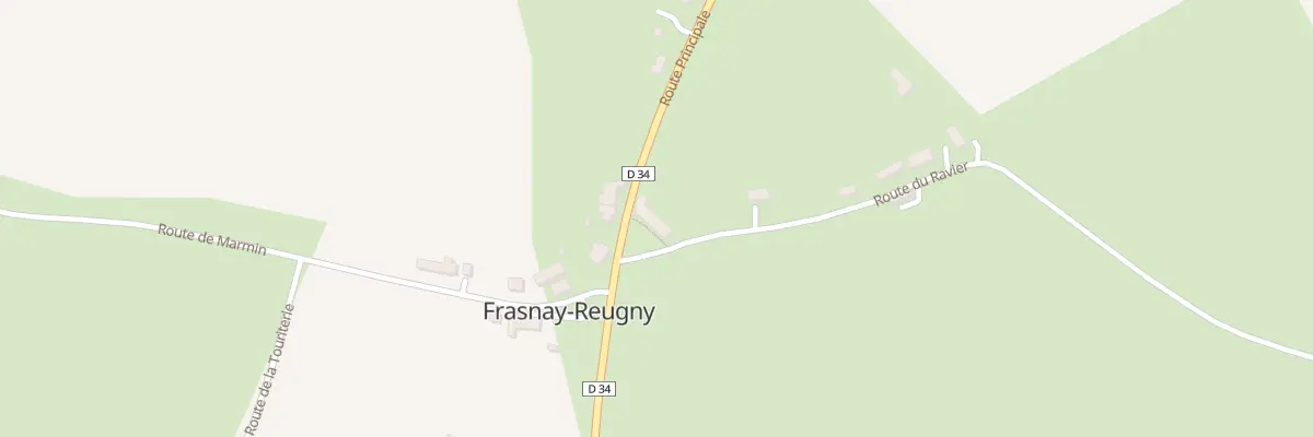 Plan du 11 Le Bourg à Frasnay-Reugny