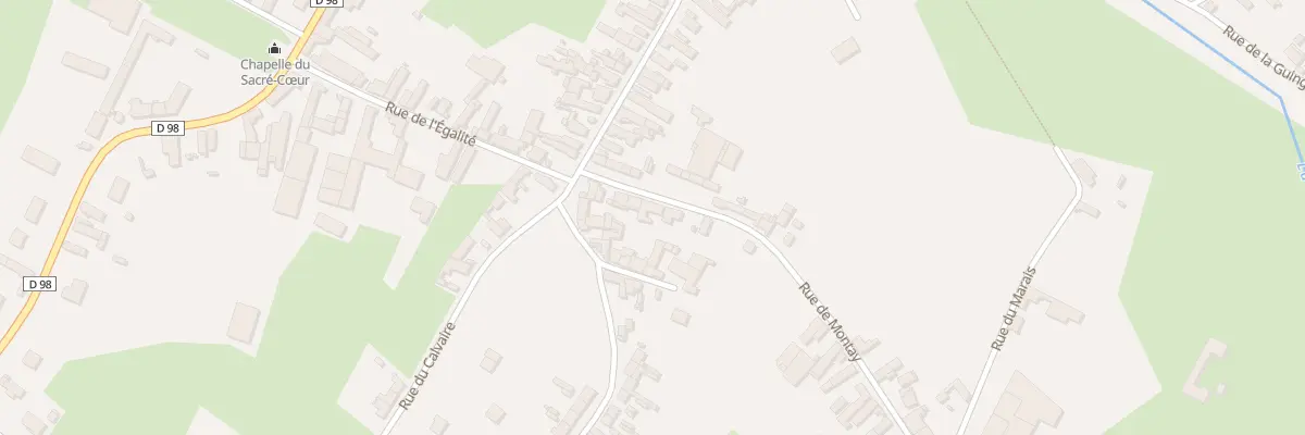 Plan du 6 Rue de Montay à Neuvilly
