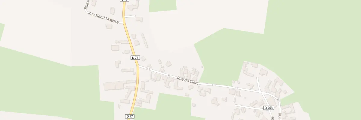 Plan du 11 Rue du Clerc à Vaux-Andigny