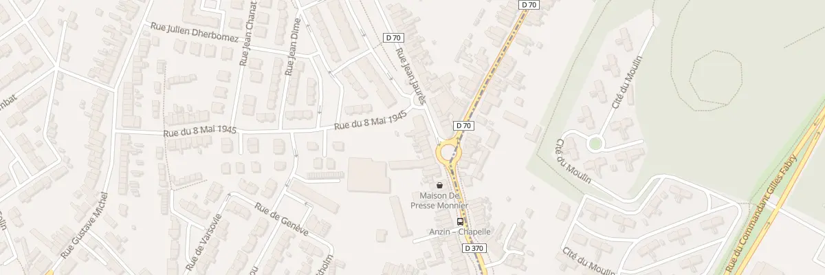 Plan du 117 Rue Jean Jaurès à Beuvrages