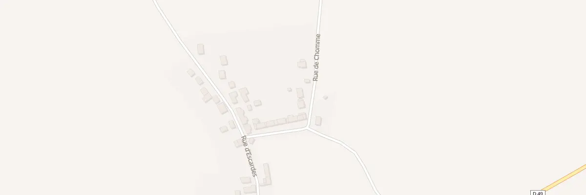 Plan du 15 Rue de Chomme à Bouchy-Saint-Genest