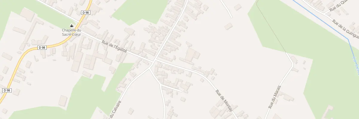 Plan du 9 Rue de Montay à Neuvilly