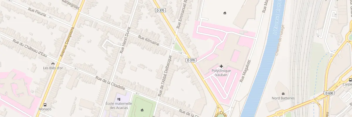 Plan du 43 Av Vauban à Valenciennes
