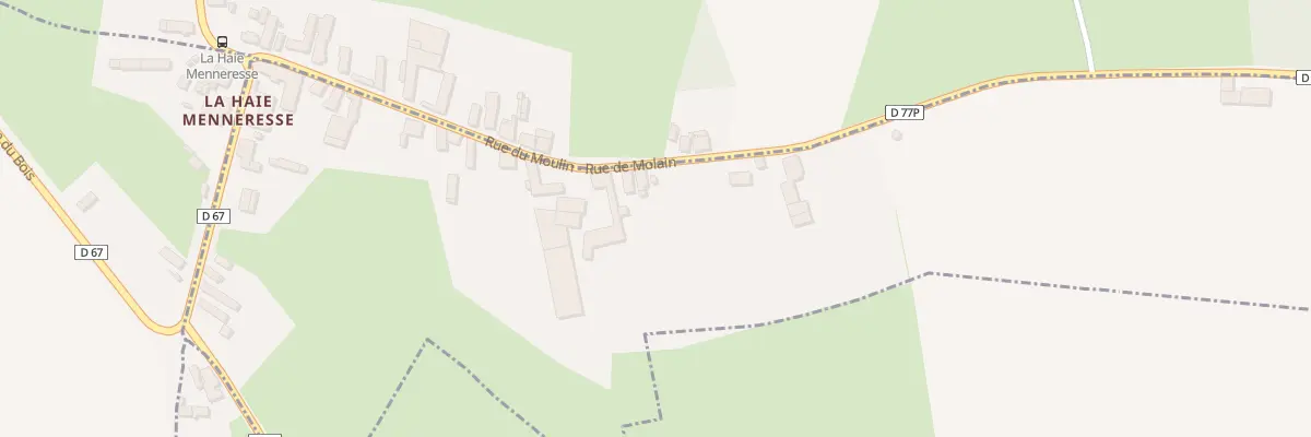 Plan du 16 Rue du Moulin à Molain