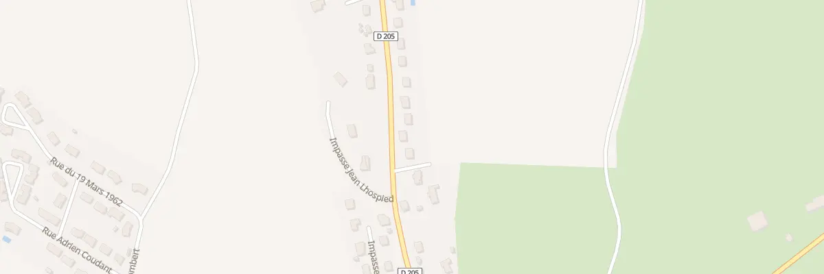 Plan du 25 Rue Jean Lhospied à Champvert