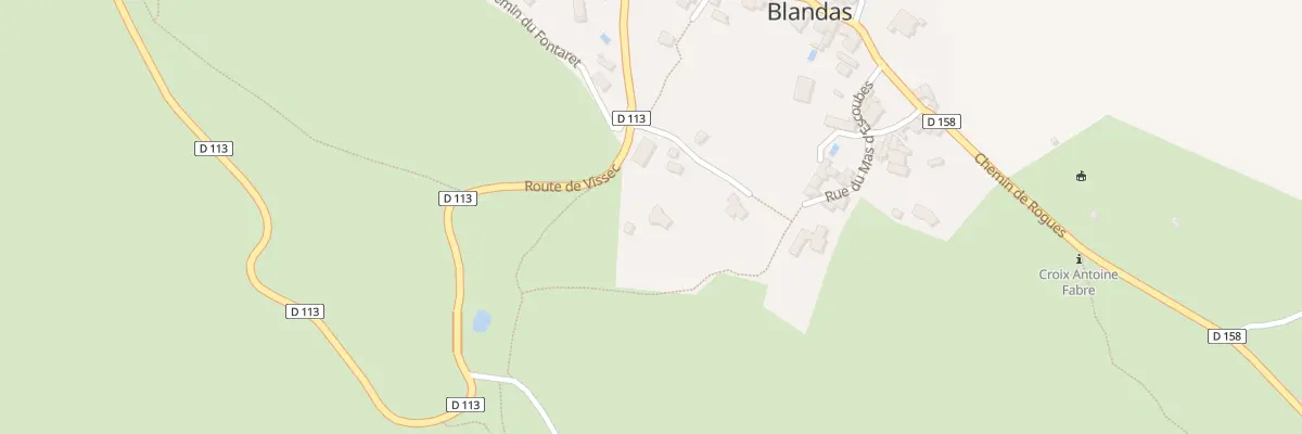 Plan du 5093 Piet Lat à Blandas