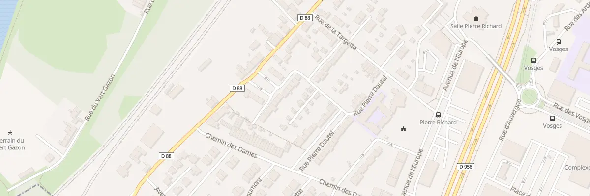 Plan du 33 Rue Alphonse Terroir à Valenciennes