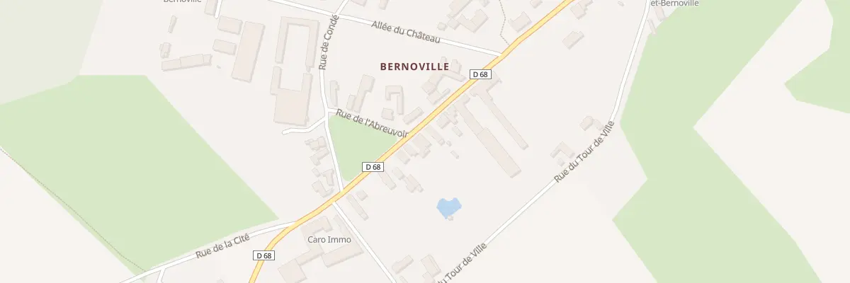 Plan du 31 Rue P de Martimprey à Aisonville-et-Bernoville