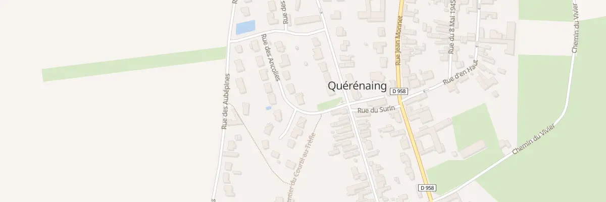 Plan du 2 Rue des Ancolies à Quérénaing