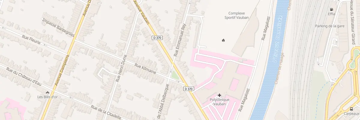 Plan du 141 Rue Emmanuel Rey à Valenciennes