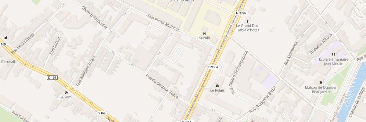 Plan du 97 Rue Pierre Mathieu à Anzin