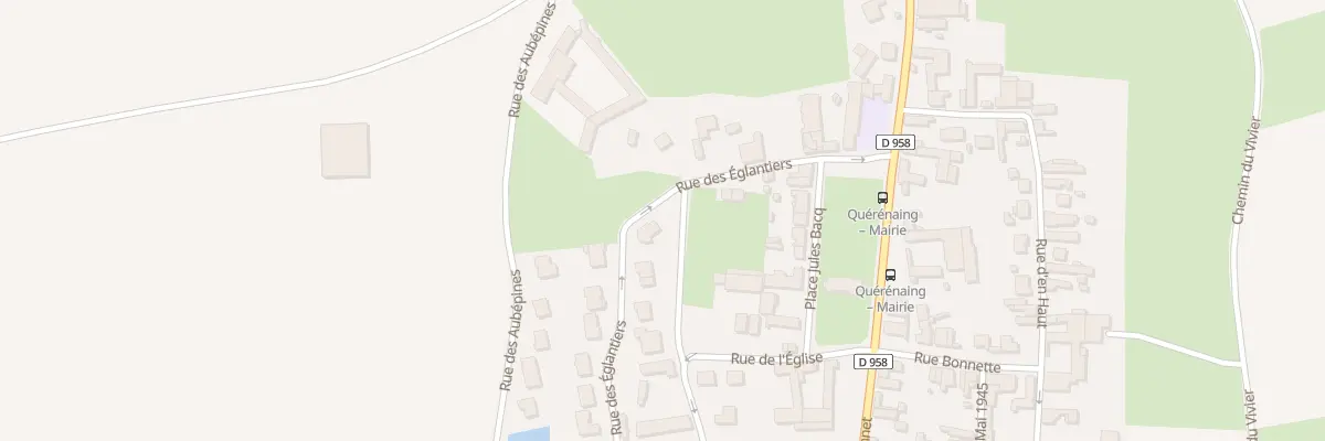 Plan du 3 Rue des Eglantiers à Quérénaing