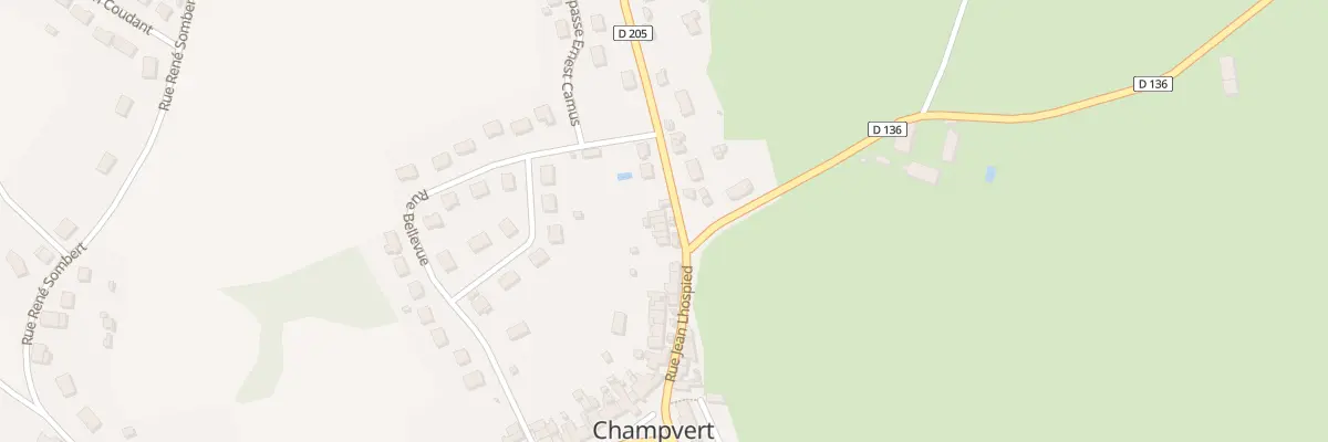 Plan du 34 Rue Jean Lhospied à Champvert