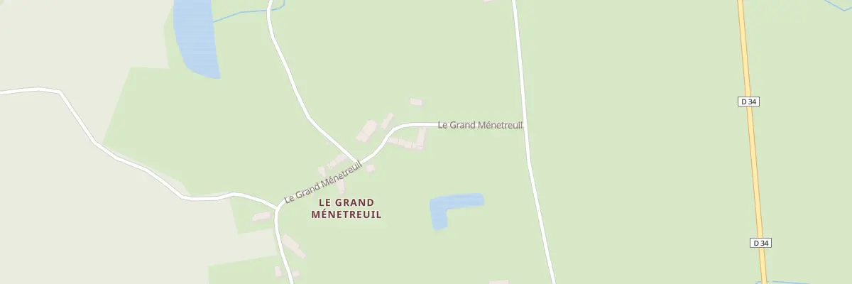 Plan du 1 Grand Ménetreuil à Crux-la-Ville